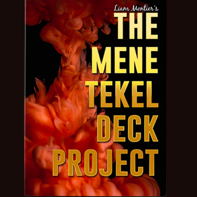 BIGBLINDMEDIA Presents The Mene Tekel Deck Red Project with Liam Montier (Gimmicks and Online Instructions) - Trick